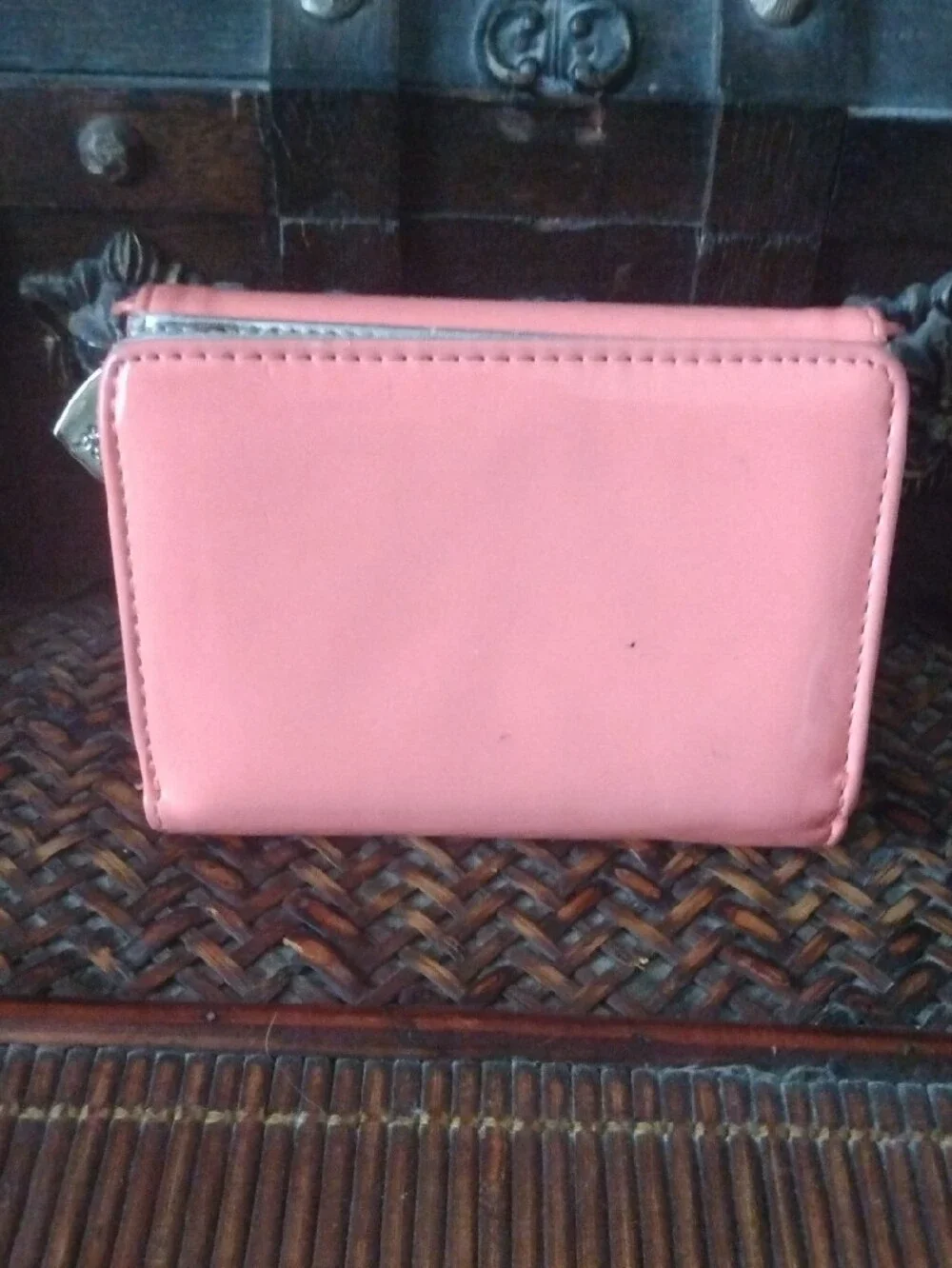 Betsey Johnson Pink Scallop-Edge Kids Wallet